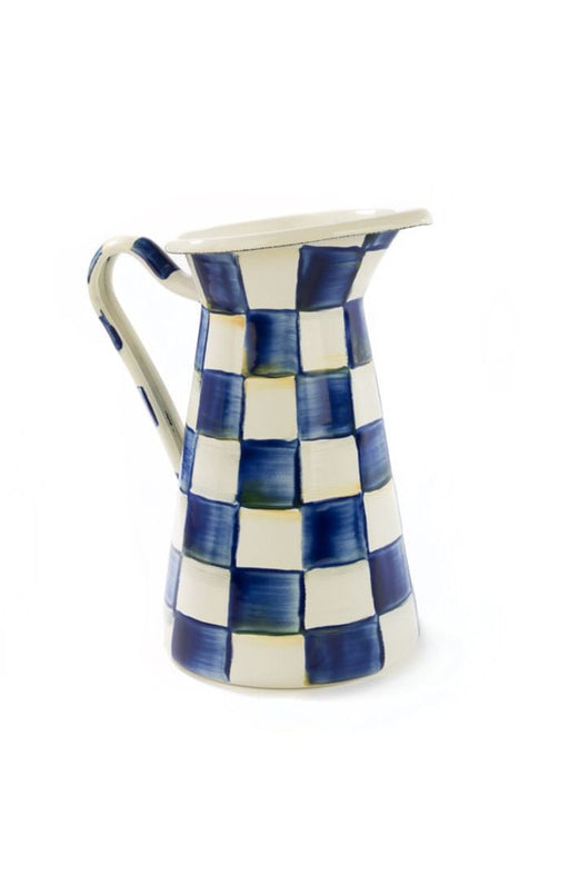 MacKenzie-Childs Pitchers Royal Check Practical Pitcher - Medium