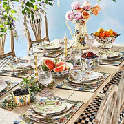 MacKenzie-Childs Pitchers Wildflowers Enamel Large Practical Pitcher - Green - FINAL SALE