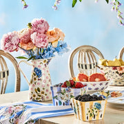 MacKenzie-Childs Pitchers Wildflowers Enamel Medium Practical Pitcher - Pink