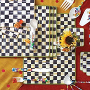 MacKenzie-Childs Placemats Courtly Check Cork Back Placemats - Set of 4