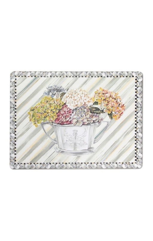 MacKenzie-Childs Placemats Hotel Silver Cork Back Placemats Set of 4