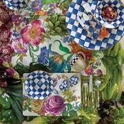 MacKenzie-Childs Placemats MacKenzie-Childs Flower Market Placemats - White - Set of 4