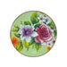 MacKenzie-Childs Plates Flower Market Salad/Dessert Plate - Green