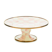 MacKenzie-Childs Platter Mackenzie-Childs Rosy Check Mini Pedestal Platter