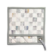 MacKenzie-Childs Pot Holders Sterling Check Bistro Potholder