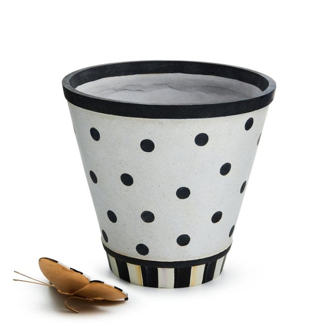 MacKenzie-Childs Pots & Planters Courtly Check Butterfly Planter