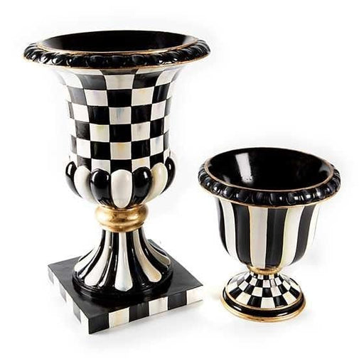 MacKenzie-Childs Pots & Planters Courtly Stripe Tabletop Urn