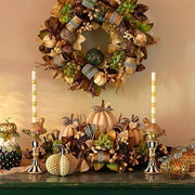MacKenzie-Childs Pumpkins Autumn Harvest Pumpkin - Ivory Jewel