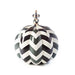 MacKenzie-Childs Pumpkins Courtly Chevron Pumpkin - Medium