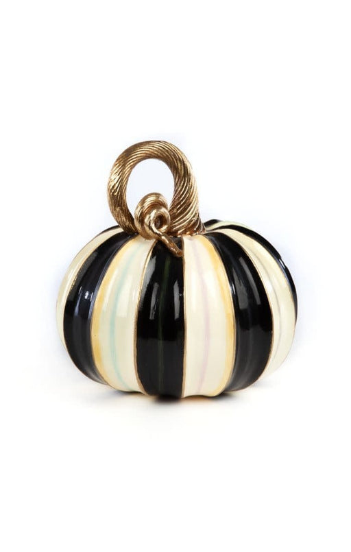 MacKenzie-Childs Pumpkins Elegant Stripe Pumpkin - Large