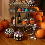 MacKenzie-Childs Pumpkins Fairytale Check Pumpkin