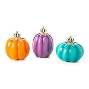 MacKenzie-Childs Pumpkins Fairytale Mini Pumpkins - Set of 3