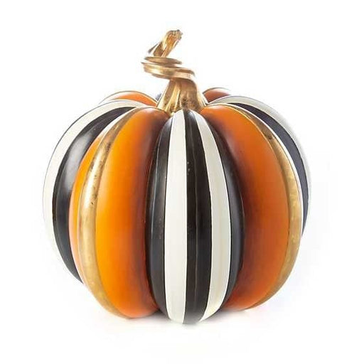 MacKenzie-Childs Pumpkins Fairytale Stripe Pumpkin