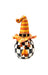 MacKenzie-Childs Pumpkins illuminated happy jack pumpkin - orange hat - FINAL SALE