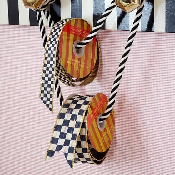 MacKenzie-Childs Ribbon MacKenzie-Childs Courtly Check 2" Ribbon