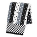 MacKenzie-Childs Ribbon Ribbon & Dot Bath Towel - Grey