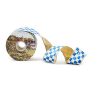 MacKenzie-Childs Ribbon Royal Check 2" Ribbon