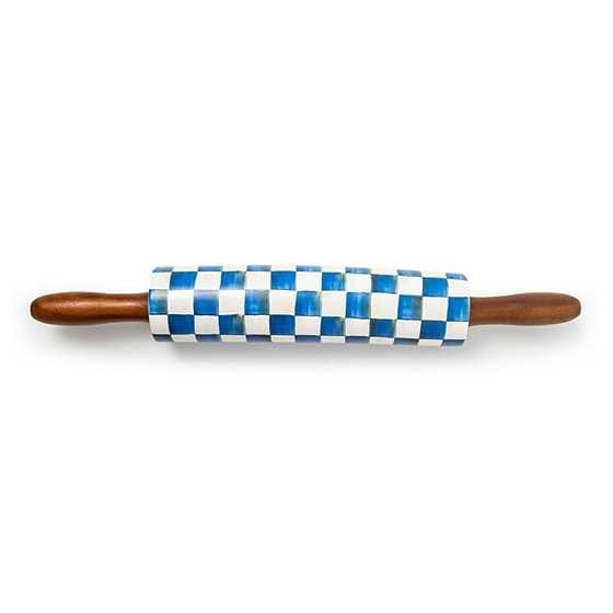 MacKenzie-Childs Rolling Pins Royal Check Rolling Pin