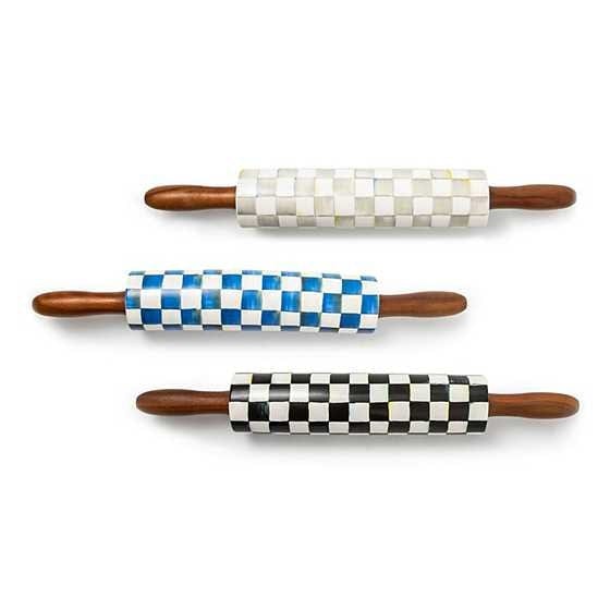 MacKenzie-Childs Rolling Pins Royal Check Rolling Pin