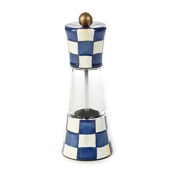 MacKenzie-Childs Royal Check Enamel Grinder