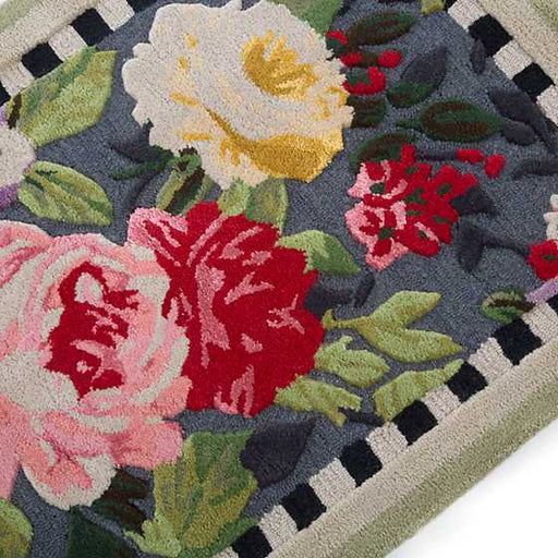 MacKenzie-Childs Rug Tudor Rose 2'3" x 3'9" Rug