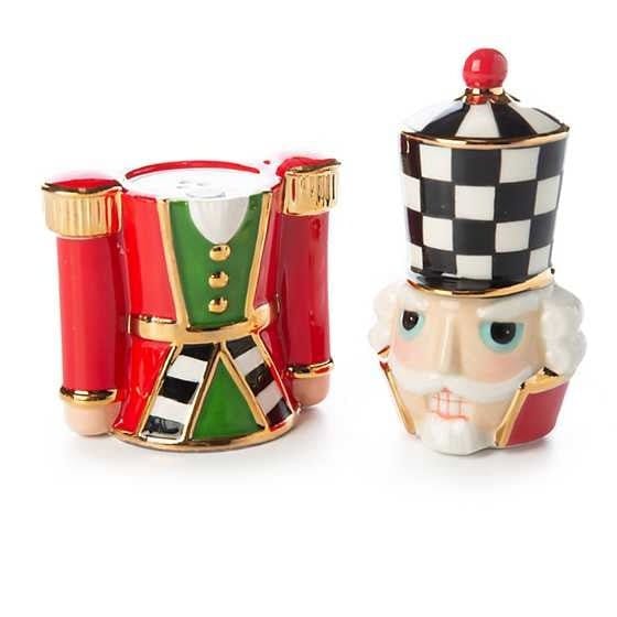MacKenzie-Childs Salt & Pepper Sets Buckingham Nutcracker Salt & Pepper Set