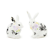 MacKenzie-Childs Salt & Pepper Sets Butterfly Toile Bunny Salt & Pepper Set