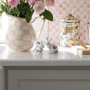 MacKenzie-Childs Salt & Pepper Sets Butterfly Toile Bunny Salt & Pepper Set