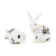 MacKenzie-Childs Salt & Pepper Sets Butterfly Toile Bunny Salt & Pepper Set