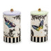 MacKenzie-Childs Salt & Pepper Sets Butterfly Toile Salt & Pepper Set