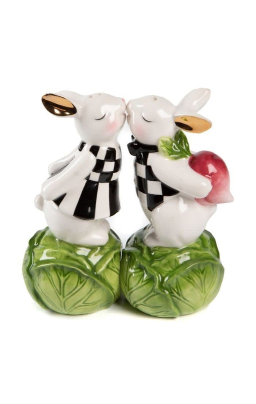 MacKenzie-Childs Salt & Pepper Sets Cabbage garden salt & pepper set