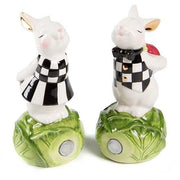 MacKenzie-Childs Salt & Pepper Sets Cabbage garden salt & pepper set