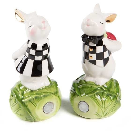 MacKenzie-Childs Salt & Pepper Sets Cabbage garden salt & pepper set