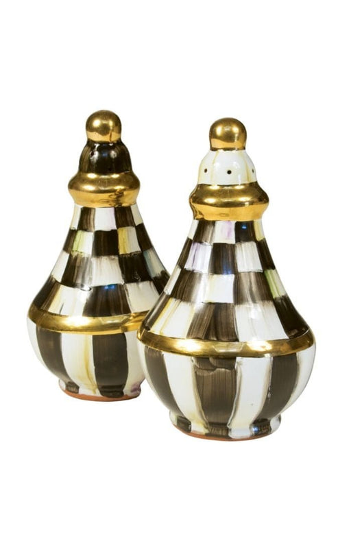 MacKenzie-Childs Salt & Pepper Sets Courtly Check Salt & Pepper Shaker Set