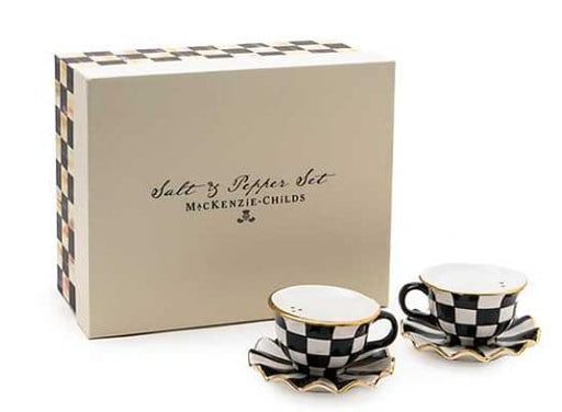 MacKenzie-Childs Salt & Pepper Sets Courtly Teacup Salt & Pepper Set