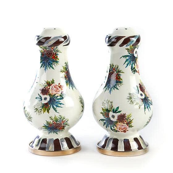 MacKenzie-Childs Salt & Pepper Sets Highbanks Large Salt & Pepper Shakers - FINAL SALE