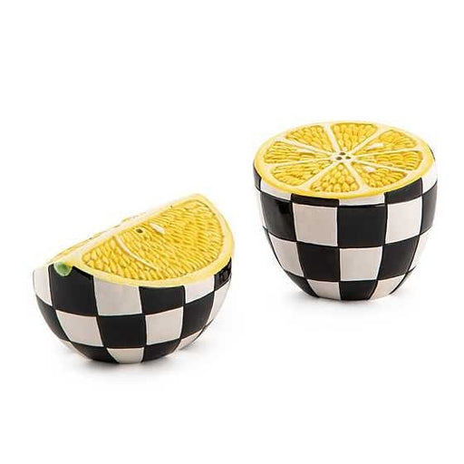 MacKenzie-Childs Salt & Pepper Sets Lemon Salt & Pepper Set