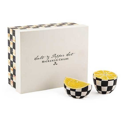 MacKenzie-Childs Salt & Pepper Sets Lemon Salt & Pepper Set