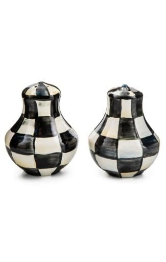 MacKenzie-Childs Salt & Pepper Sets Mackenzie-Childs Courtly Check Enamel Salt & Pepper Shakers......