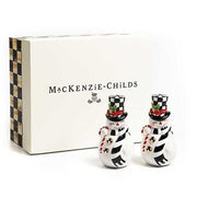 MacKenzie-Childs Salt & Pepper Sets Nostalgia Snowman Salt & Pepper Set