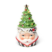 MacKenzie-Childs Salt & Pepper Sets Tree Top Santa Salt & Pepper Set