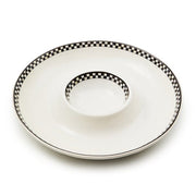 MacKenzie-Childs Serveware Mackenzie-Childs Courtly Check Everyday Chip & Dip