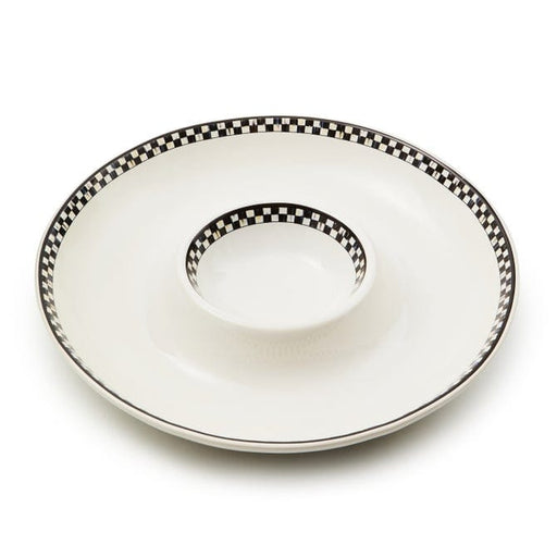 MacKenzie-Childs Serveware Mackenzie-Childs Courtly Check Everyday Chip & Dip