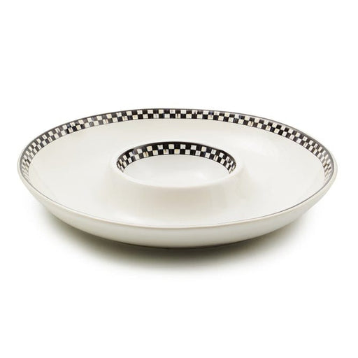 MacKenzie-Childs Serveware Mackenzie-Childs Courtly Check Everyday Chip & Dip