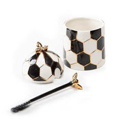 MacKenzie-Childs Serving Dishes Queen Bee Honey Pot