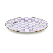 MacKenzie-Childs Serving Platter Mackenzie-Childs Violet Check Serving Platter