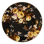 MacKenzie-Childs Serving Platter Mackenzie-Childs Wild Rose Brown Serving Platter