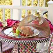 MacKenzie-Childs Serving Platters MacKenzie-Childs Flower Market Serving Platter - White