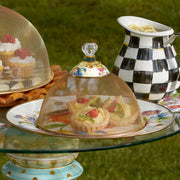 MacKenzie-Childs Serving Platters MacKenzie-Childs Flower Market Serving Platter - White