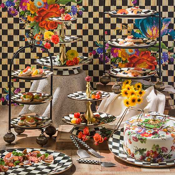 MacKenzie-Childs Serving Stands MacKenzie-Childs Plate Stand - Large
